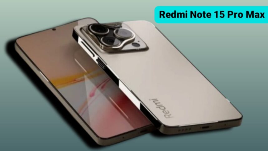 Redmi Note 15 Pro Max स्मार्टफोन