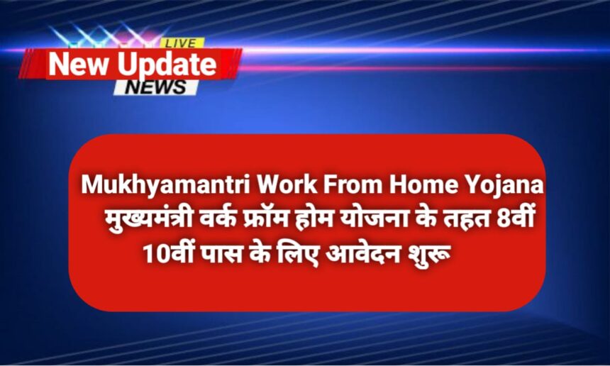 Mukhyamantri Work From Home Yojana