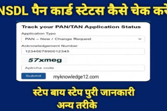 NSDL पैन कार्ड स्टेटस कैसे चेक करें?