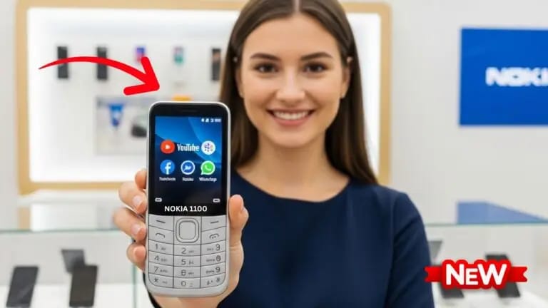 Nokia 1100 Keypad Phone