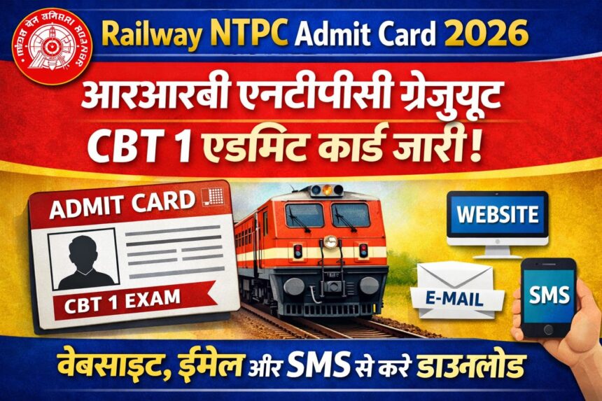 Railway NTPC Admit Card 2026
